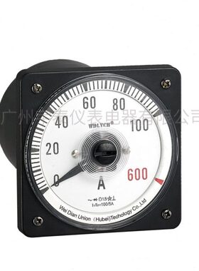 63L18 63L19 交流指针式船用表 100/5A 电流表安培表 广角度250度