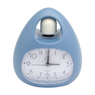 静音简约台式卧室床头创意学生音乐电子机械铃卡通指针夜光闹钟