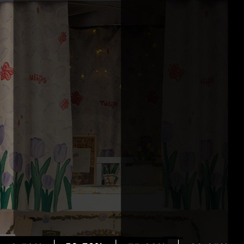 蚊帐遮挡帘遮光床帘一体式学生宿舍上铺布寝室上下U铺通用防带支