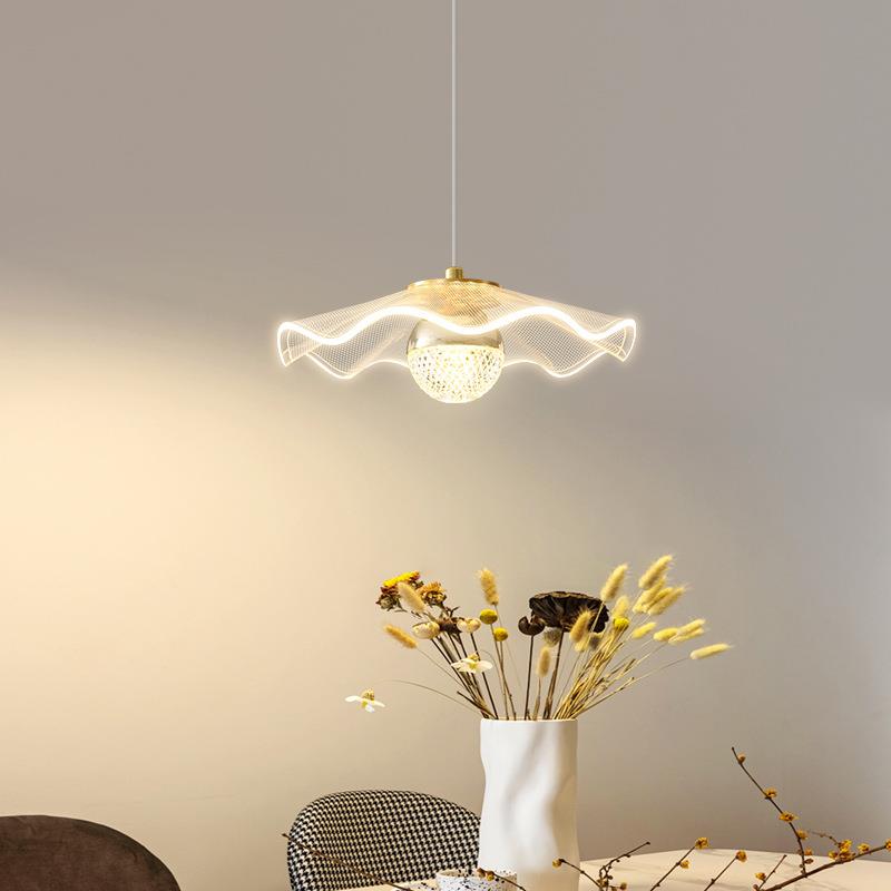 新款餐桌灯北欧吊灯简约现代家用餐厅灯卧室灯具玄关入户吸顶灯具