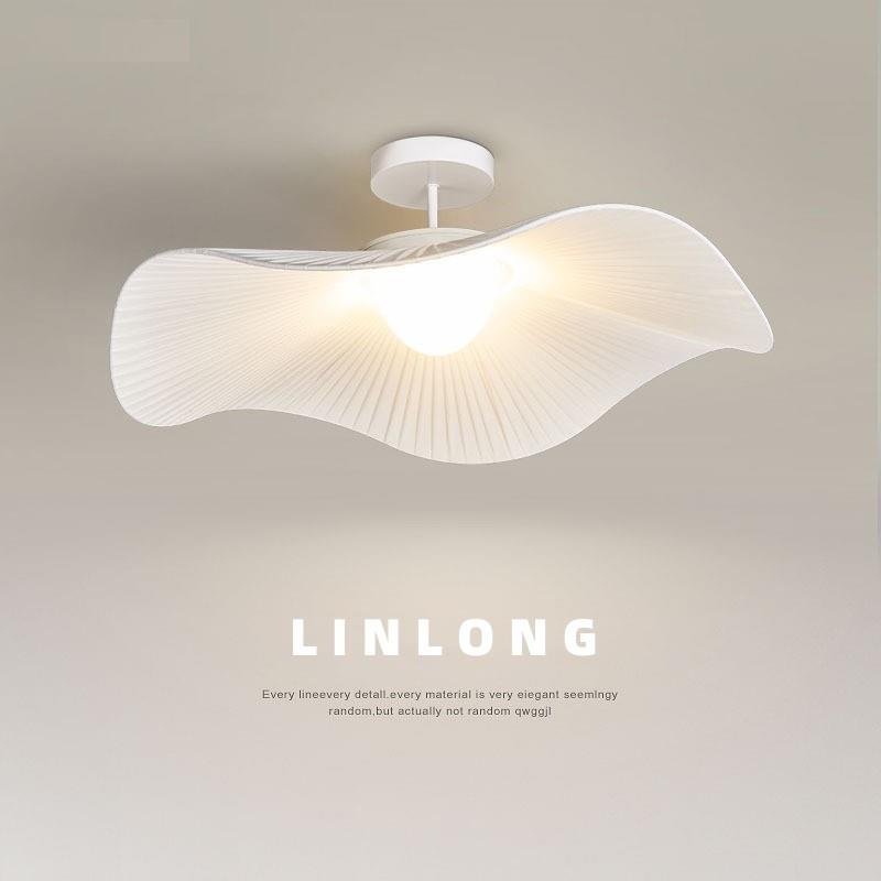 现代简约设计师个性荷叶吸顶灯具北欧创意样板房客厅餐厅卧室吊灯