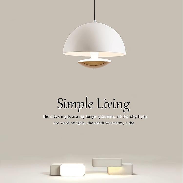 手扫感应床头吊灯现代简约奶油风卧室小吊灯可升降餐厅吧台吊线灯