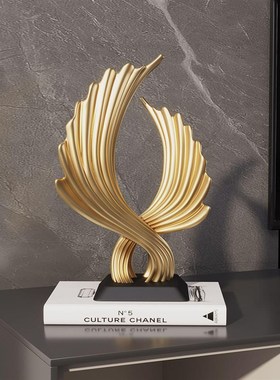 现代轻奢玄关f酒柜装饰品摆件创意客厅办公室电视柜高级感家居摆