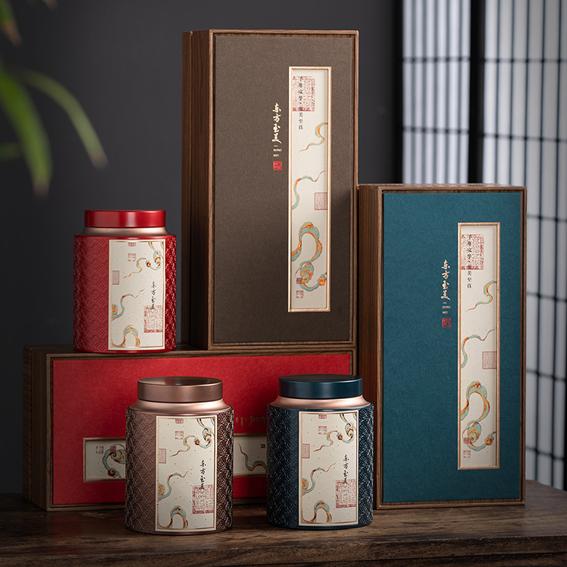 中秋新款高档叶包装盒空礼盒红茶绿茶通用包装Q盒子礼盒装空盒定