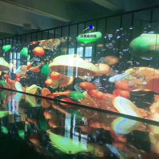 led透明玻璃显示屏户外p3.91-7.81室外防水屏幕led屏幕透明显示屏