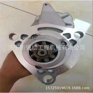 上柴6114，9齿的起动机发动机启动机发电机总成涡轮增压器