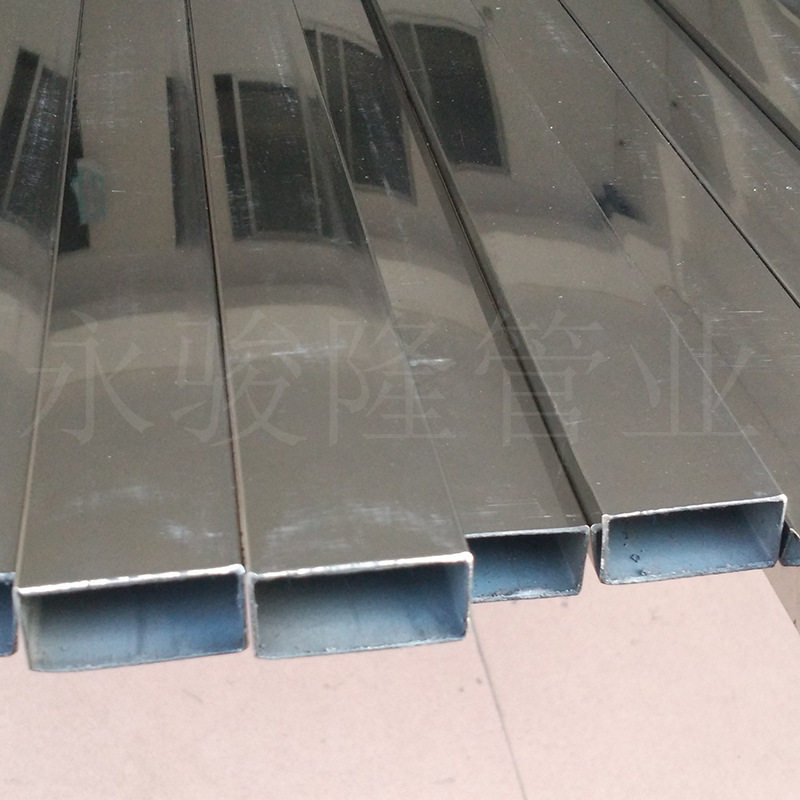 不锈钢方管空心304扁条15*40*1.0mm家具屏风护栏不锈钢矩管包切割