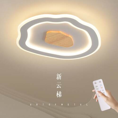 LED卧室灯现代简约吸顶灯2025新款温馨现代儿童房灯智能灯具