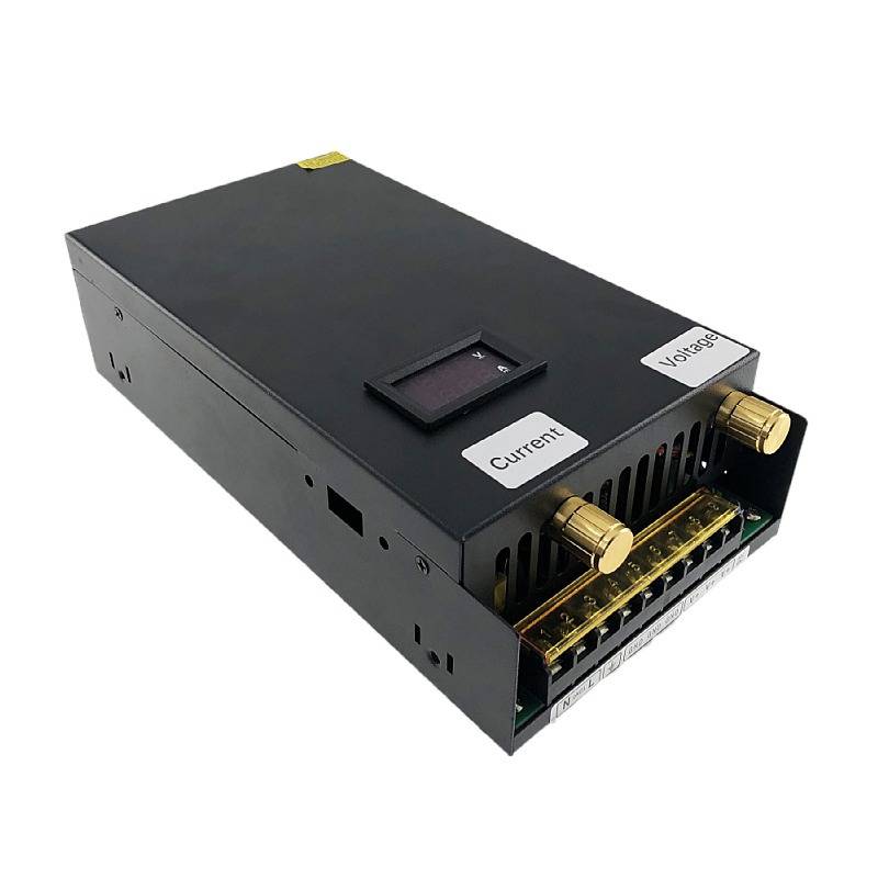220v大功率直流电源led24伏可调数显带风扇集中供电开关电源1500W