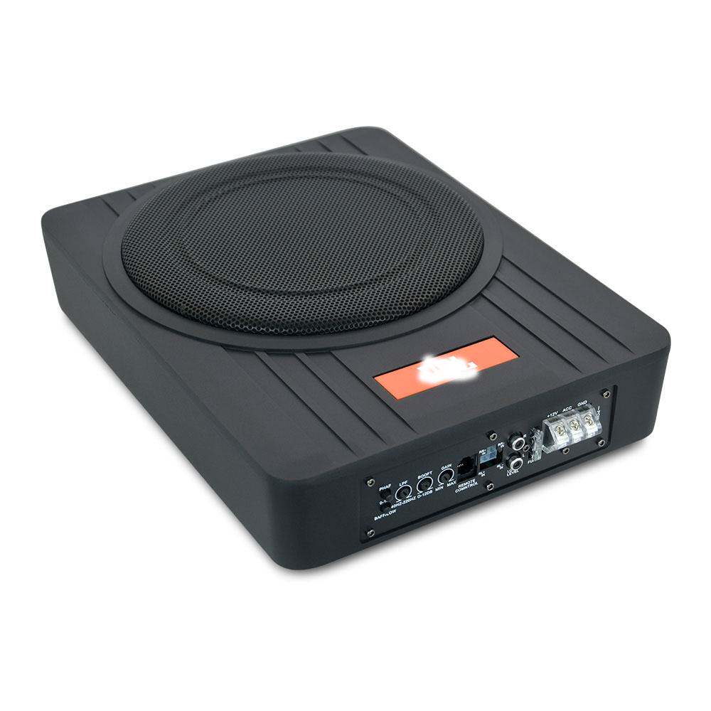 汽车音响超薄JB10 大功率超薄汽车低音炮12v纯低音车载音箱改装