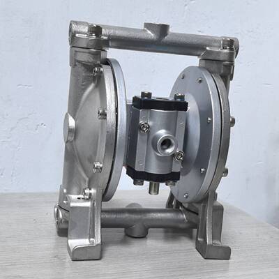 PUING不锈钢气动隔膜泵S10S20B15喷漆抽油泵涂料液体增压输送泵