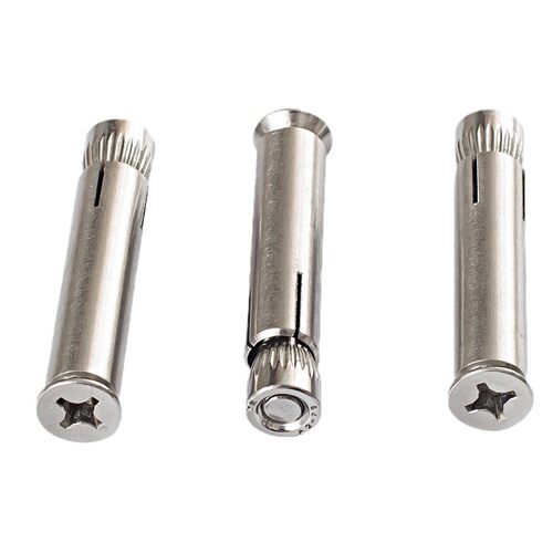 304/201不锈钢十字沉头内膨胀螺丝/平头内置膨胀螺栓/内爆M6M8M10