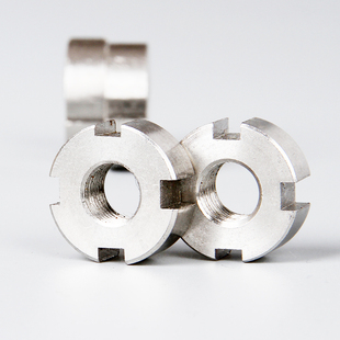 304不锈钢开槽圆螺母M14M16M18M20M22M24M25M27M30M33M36M39*1.5