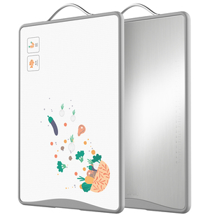 家用304不锈钢抗菌砧板 防霉双面塑料切菜板水果生肉分离和面案板