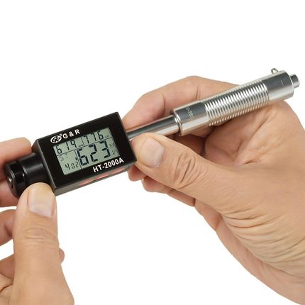 美国gr杰瑞便携里氏硬度计金属硬度测试仪标准块HT-1000A-2000A