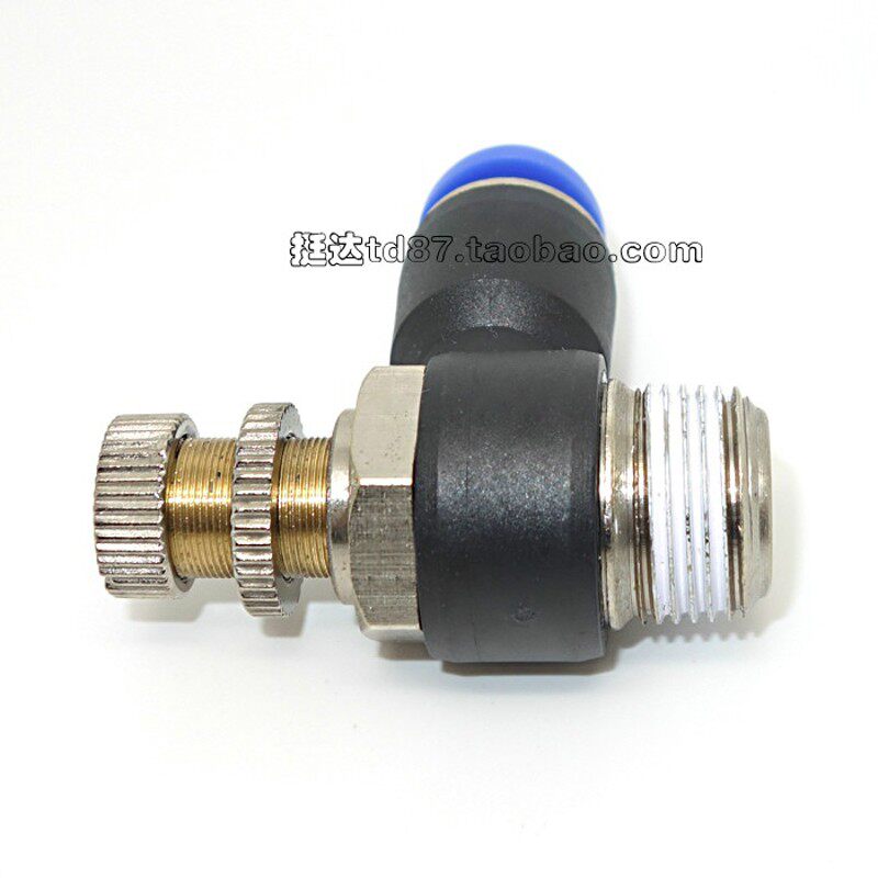 气动排气节流阀SL4 6 8 10 12 16 14-01 02 03 04 m5 6 3调节流量