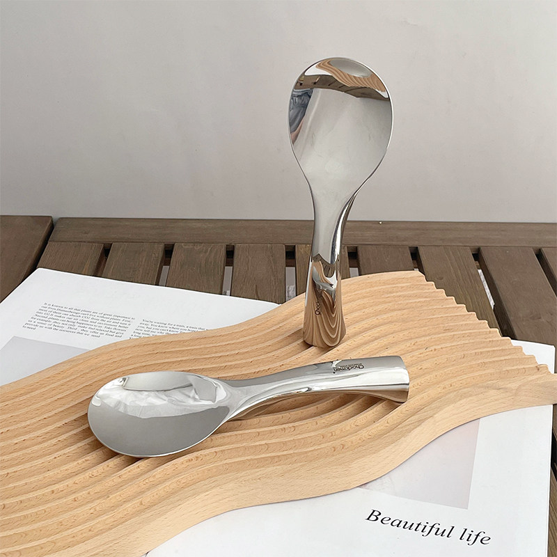 304不锈钢饭勺子不沾米饭耐高温盛饭铲子家用神器电饭锅打饭铲