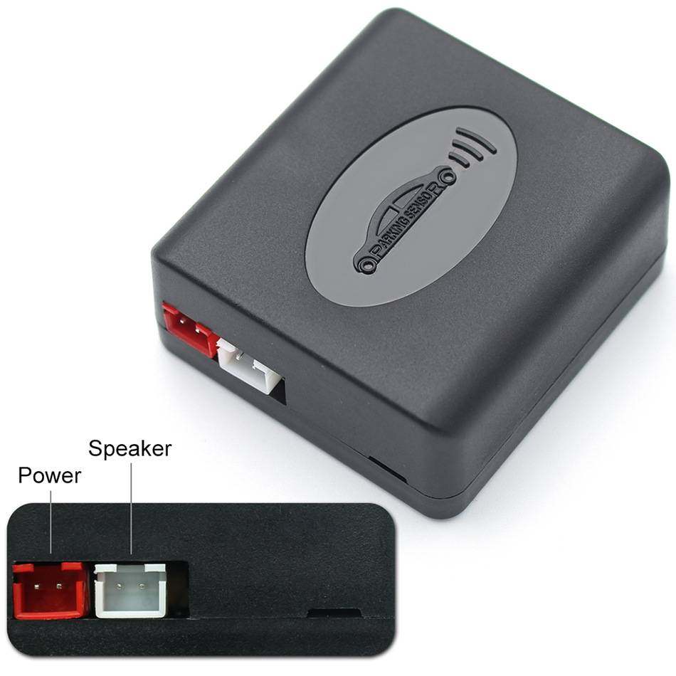 原车探头蜂鸣倒车雷达开关声音原车内嵌式黏贴探头小主机原车雷达