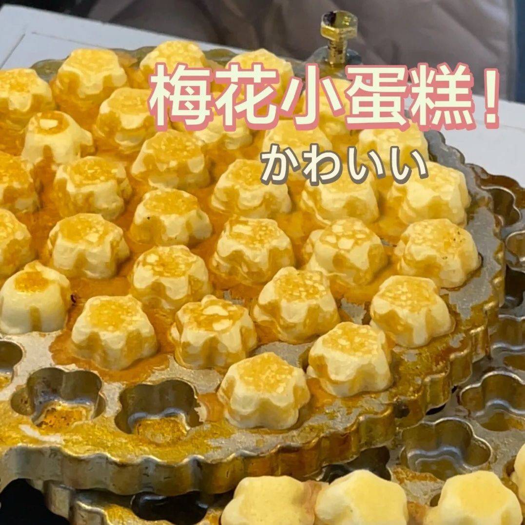 梅花小蛋糕模具蛋糕机商用37个花蛋糕夹火烤磨具鸡蛋仔梅花糕商用