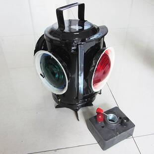 铁路扳道器标志灯太阳能转辙器标示灯 蓝黄标志灯红白 红绿标志灯