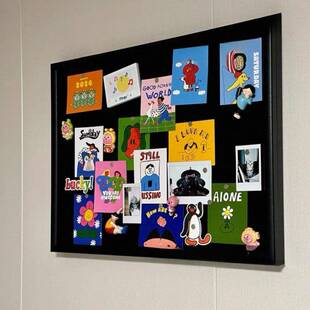 磁吸黑板电表箱遮丑客厅配电箱遮挡装饰画免打孔新款装饰创意