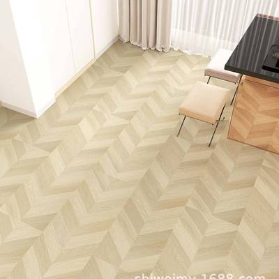 SPC木纹锁扣地板鱼骨拼纹理石塑地板4.0厚度