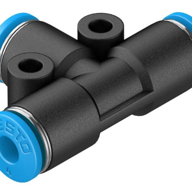 费斯托FESTO  T 型快插接头 QST-4QST-6 QST-8 QST-10 原装 现货