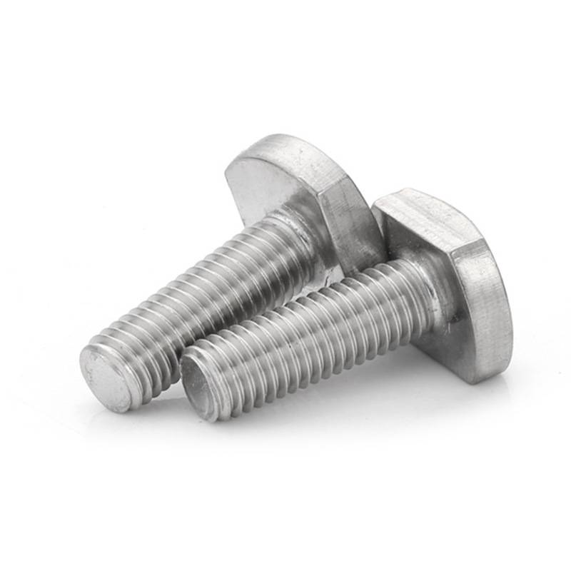 M5-10厘304不锈钢压板螺丝GB37T形螺钉tT型槽用螺栓T形螺栓A270