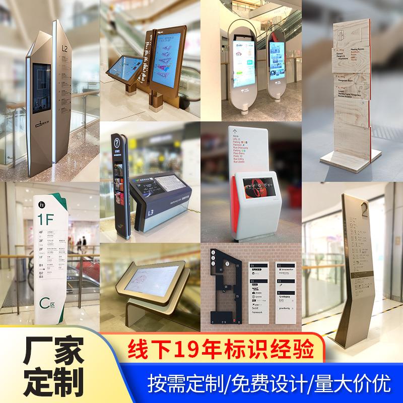 商场医院楼层索引导视牌标识标牌亚克力雕刻立体字可换电梯指示牌