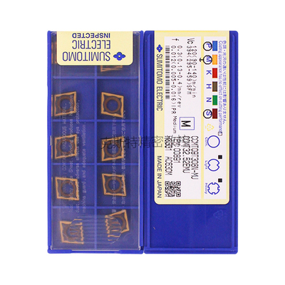 日本住友数控刀片 CCMT09T308N-MU AC630M 加工不锈钢