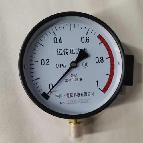 恒压供水工程变频水泵电阻远传压力表YTZ150微仪科技控制水压检测