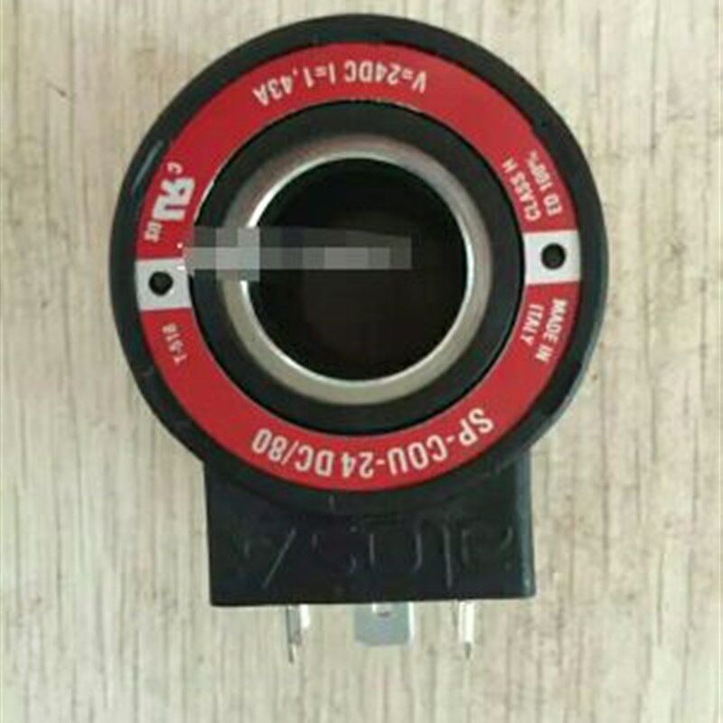 徐工三一中联吊车电磁阀线圈SP-COU-24DC/80进口线圈电压DC24v