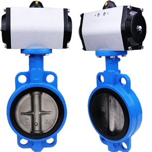 100 D671X 125 250 蝶阀dn 200 16气动对夹式 300 150