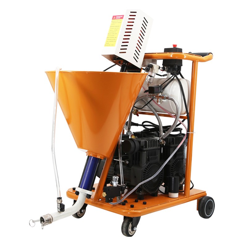 防水涂料腻子粉喷涂机js多功能大功率K11聚氨酯冷底油水泥浆一体