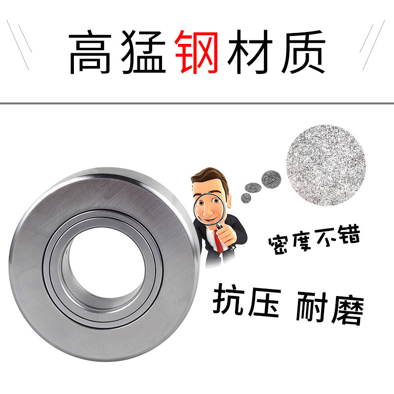 支撑滚轮轴承加厚8重型50NUTR15 17 20 25 30P35P40NATR6滚针轴承
