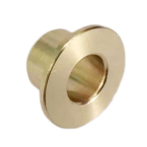 铜套SHFZ20-15/20/25/30法兰耐磨无油衬套高力黄铜带肩型OFG31