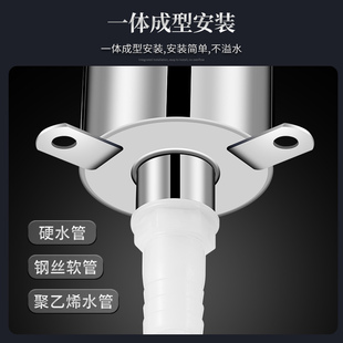 摇水泵家用手动摇水机井水井头手压泵吸水器抽水泵不锈钢摇井泵