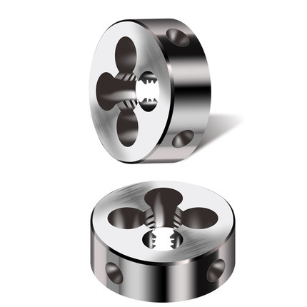 手动螺纹套丝非标圆扳牙M3.5 M7 M9 M11 M13 M15M17M19 9*1 11*1