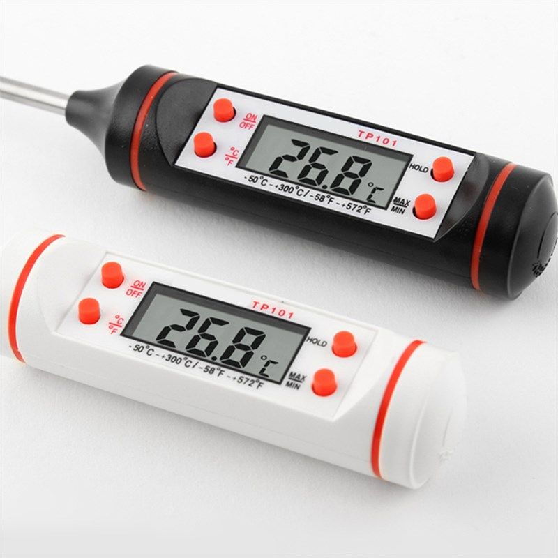 食品水温计TP101测量温度计厨房专用油温液体针头烘焙食物咖啡