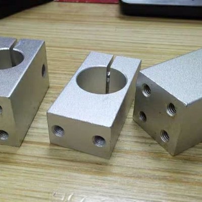 支柱固定块带螺纹平行光轴单孔固定夹近接开关夹座传感器固定夹12