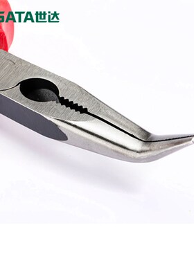 工具绝缘耐压扁嘴钳圆嘴电工弯嘴钳70111 70161 70181 70182