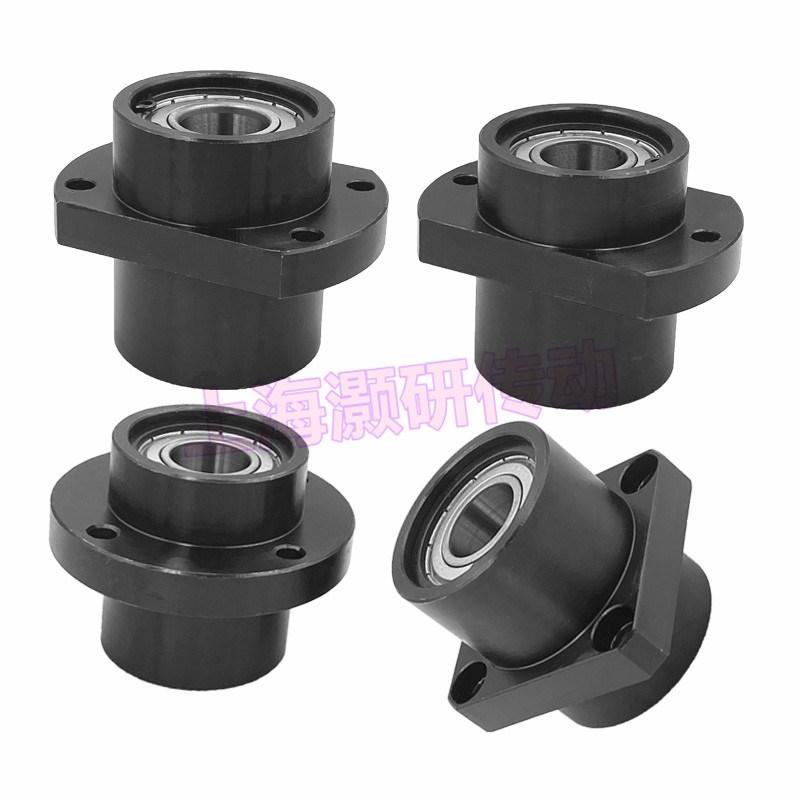 轴承座组件方法兰嵌入型带扣环双轴承座轴承支撑座BFU41BGSZB6202