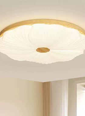 复古606风卧吸顶灯2025新款古风客厅室奶中油中式原木风书房餐厅