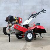 柴油驱四微JYZ机小型多功能手扶式 旋耕机大农用棚耕果园耕田机松