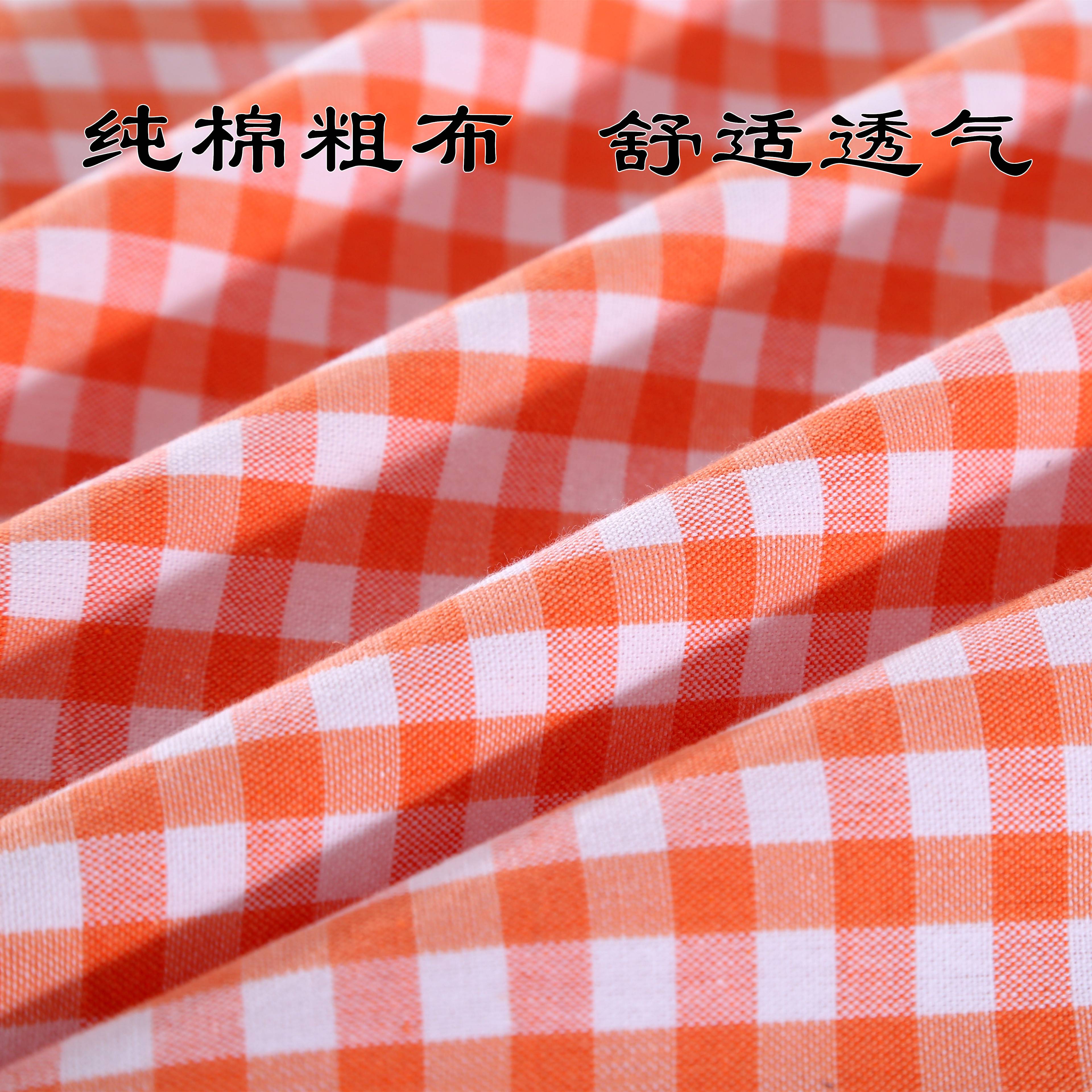 加厚老粗布被套单件纯棉被罩褥子套全棉2023新款单个老式棉麻男款