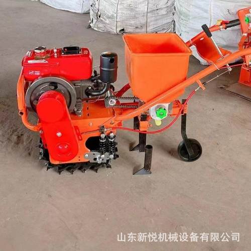 17汽WZZ油手扶肥播种机行玉0米施趟地除草机双汽油追肥机