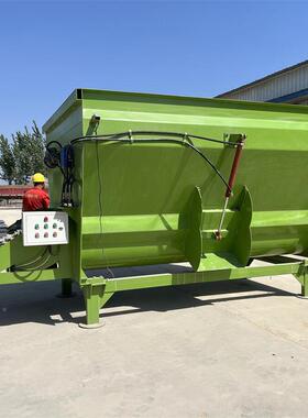 牛羊饲草均AMW匀混机tmr全动拌料机圈合自舍育料肥场粉碎搅拌机