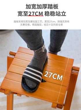 RKT4实凳HMK木梯台凳能家用折叠梯子子两用多功三步登高阶凳楼梯