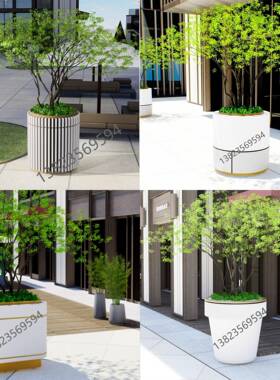 新品箱户7J685JS5外铁艺花不锈钢合可定挂墙花槽长悬方形浮花池阳