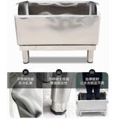 商用不钢拖把20754池可移动锈墩学校拖厨房落地式 布池水槽不锈钢